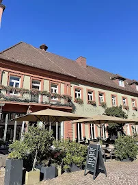 Exterior of the Hotel Ratstuben in Ettlingen in Germany.