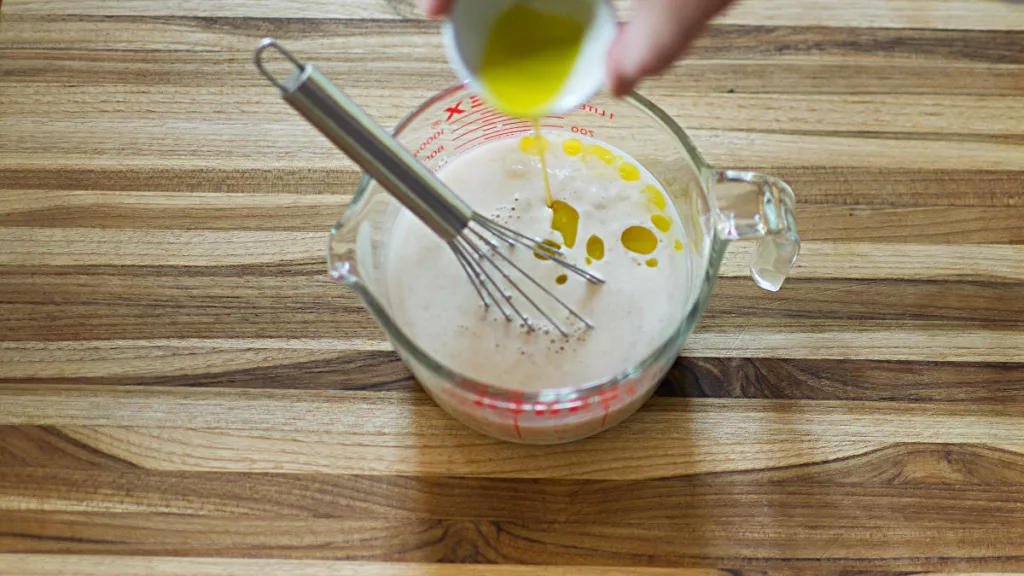 Slow Rise Pizza Dough Prepare and Serve