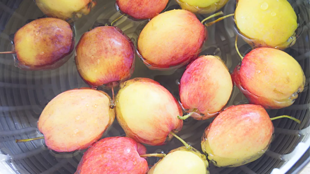 Homemade Crab Apple Toffee Apples Prepare and Serve